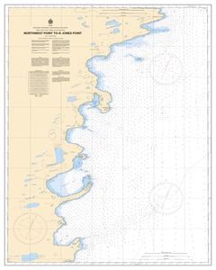 Northwest Point to/à Jones Point thumbnail for chart Northwest Point to/à Jones Point