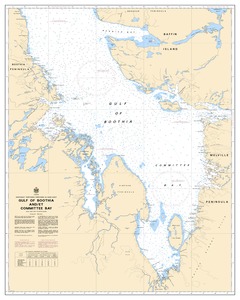 thumbnail for chart Gulf of Boothia and/et Committee Bay