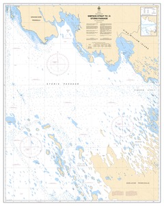 Simpson Strait to/à Storis Passage thumbnail for chart Simpson Strait to/à Storis Passage