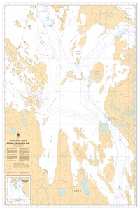 thumbnail for chart Bathurst Inlet - Northern Portion/Partie nord