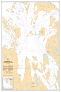 Bathurst Inlet - Northern Portion/Partie nord thumbnail for chart Bathurst Inlet - Northern Portion/Partie nord
