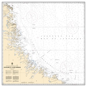 thumbnail for chart Cod Island to / à Cape Harrison