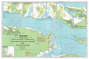 thumbnail for chart San Juan to Isla de Vieques and Isla de Culebra