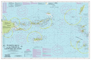 Puerto Rico to the Virgin and Leeward Islands thumbnail for chart Puerto Rico to the Virgin and Leeward Islands