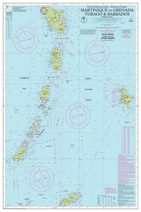 Martinique to Grenada, Tobago and Barbados thumbnail for chart Martinique to Grenada, Tobago and Barbados