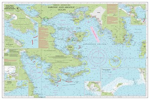 thumbnail for chart Saronic and Argolic Gulfs