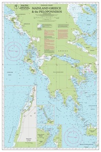 Mainland Greece and the Peloponnisos thumbnail for chart Mainland Greece and the Peloponnisos