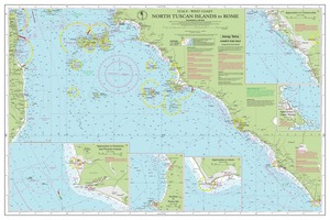 North Tuscan Islands to Rome thumbnail for chart North Tuscan Islands to Rome
