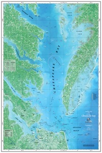 thumbnail for chart MA, Lower Chesapeake Bay Navisat Map