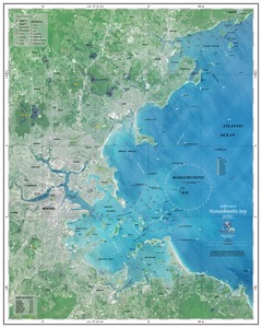thumbnail for chart MA, Massachusetts Bay Navisat Map