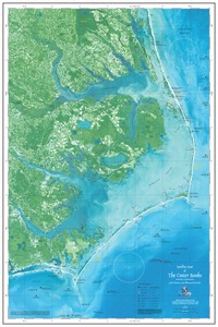 thumbnail for chart NC, Outer Banks Navisat Map