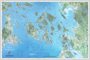 thumbnail for chart WA, San Juan Islands Navisat Map