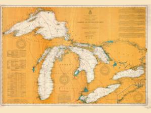 thumbnail for chart WI,1907,Northern And Northwestern Lakes