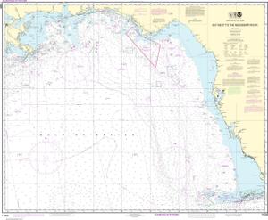 thumbnail for chart Gulf Coast - Key West to Mississippi River