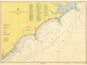 thumbnail for chart NC,1947,Cape Hatteras to Charelston Light