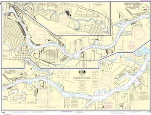 Houston Ship Channel Carpenters Bayou to Houston thumbnail for chart Houston Ship Channel Carpenters Bayou to Houston