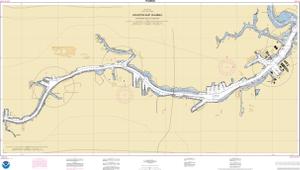 Houston Ship Channel Carpenters Bayou to Houston thumbnail for chart Houston Ship Channel Carpenters Bayou to Houston