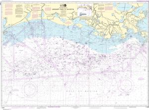 Mississippi River to Galveston thumbnail for chart Mississippi River to Galveston