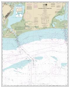 thumbnail for chart Calcasieu Pass to Sabine Pass