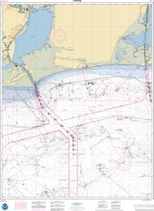 thumbnail for chart Calcasieu Pass to Sabine Pass