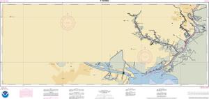 thumbnail for chart Sabine and Neches Rivers
