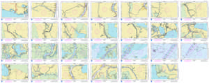 Intracoastal Waterway Morgan City to Port Allen, including the Atchafalaya River thumbnail for chart Intracoastal Waterway Morgan City to Port Allen, including the Atchafalaya River