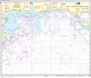 Cape St. George to Mississippi Passes thumbnail for chart Cape St. George to Mississippi Passes