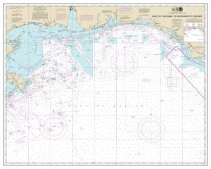 thumbnail for chart Cape St. George to Mississippi Passes