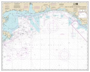 thumbnail for chart Cape St. George to Mississippi Passes,
