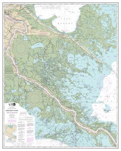 thumbnail for chart Mississippi River-Venice to New Orleans