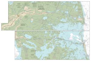 thumbnail for chart Barataria and Bayou Lafourche Waterways Intracoastal Waterway to Gulf of Mexico