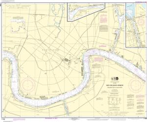 thumbnail for chart New Orleans Harbor Chalmette Slip to Southport