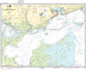 thumbnail for chart Lake Borgne and approaches Cat Island to Point aux Herbes