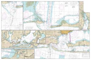 thumbnail for chart Intracoastal Waterway Santa Rosa Sound to Dauphin Island