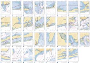 thumbnail for chart Intracoastal Waterway Santa Rosa Sound to Dauphin Island