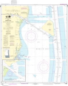 Mobile Bay East Fowl River to Deer River Pt; Mobile Middle Bay Terminal thumbnail for chart Mobile Bay East Fowl River to Deer River Pt; Mobile Middle Bay Terminal