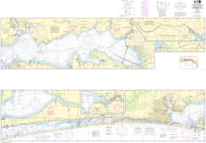 thumbnail for chart Intracoastal Waterway West Bay to Santa Rosa Sound
