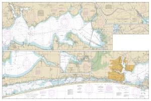 thumbnail for chart Intracoastal Waterway West Bay to Santa Rosa Sound