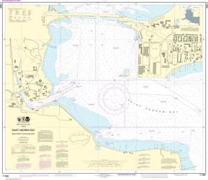 St. Andrew Bay - Bear Point to Sulpher Point thumbnail for chart St. Andrew Bay - Bear Point to Sulpher Point