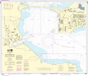 thumbnail for chart St. Andrew Bay - Bear Point to Sulpher Point