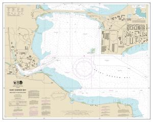 thumbnail for chart St. Andrew Bay - Bear Point to Sulpher Point