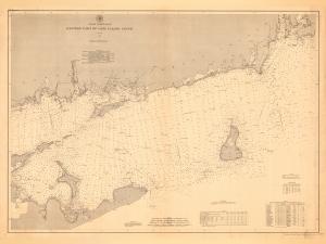 thumbnail for chart CT,1887,Eastern Part of Long Island Sound