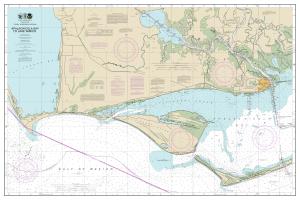 thumbnail for chart Intracoastal Waterway Apalachicola Bay to Lake Wimico,