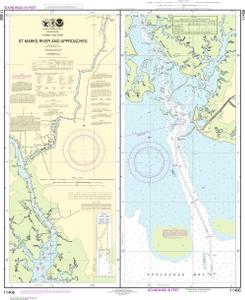 St.Marks River and approaches thumbnail for chart St.Marks River and approaches