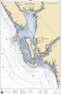 thumbnail for chart Estero Bay to Lemon Bay, including Charlotte Harbor;Continuation of Peace River