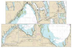 thumbnail for chart Okeechobee Waterway St. Lucie Inlet to Fort Myers; Lake Okeechobee,