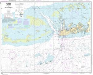 thumbnail for chart Key West Harbor and Approaches