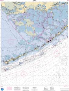 thumbnail for chart Florida Keys - Alligator Reef to Sombrero Key