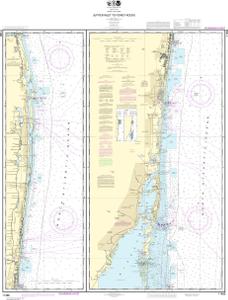 thumbnail for chart Jupiter Inlet to Fowey Rocks;Lake Worth Inlet