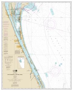 thumbnail for chart Cape Canaveral to Bethel Shoal,